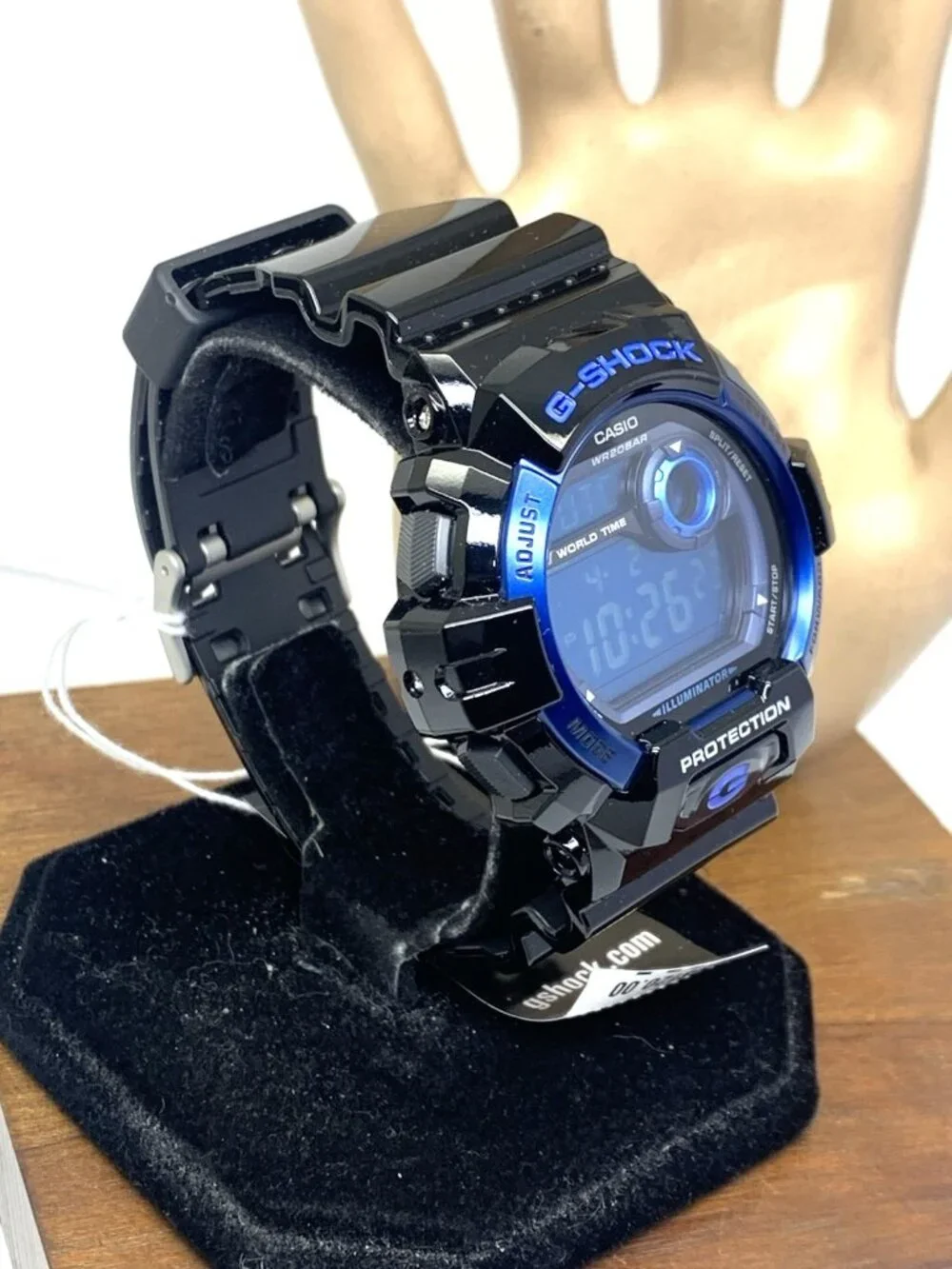 Casio G-Shock Men's Watch G8900 Quartz Digital Blue Black Resin Sport 3285 50mm